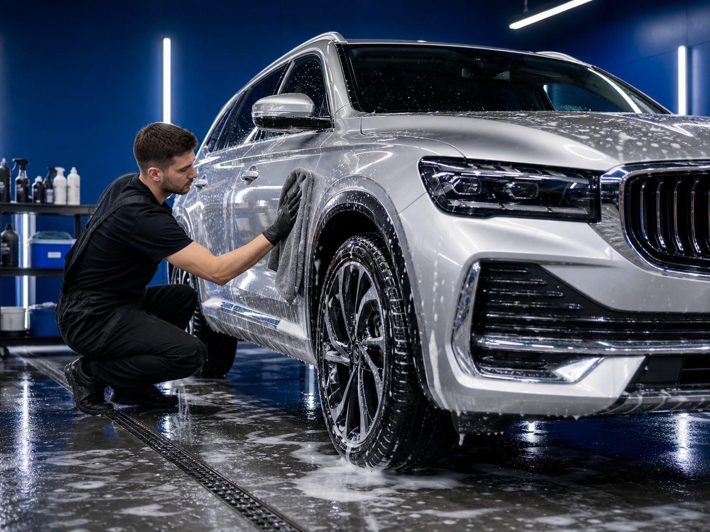 Детейлинг мойка автомобиля